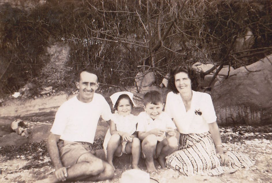 Ron & Lorraine with parents