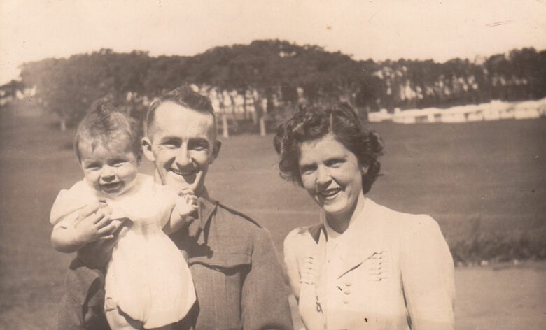 Robert and Nola with Ron